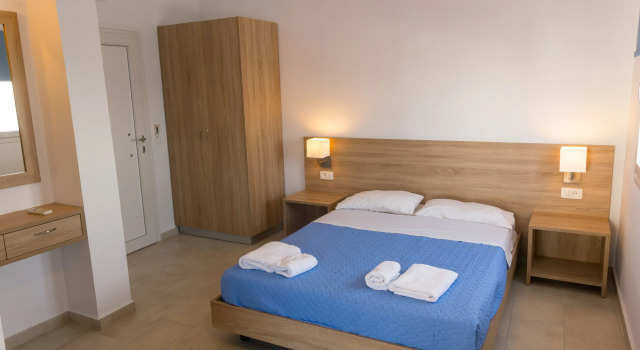 Студия с видом на море Socrates Seaside Apartments