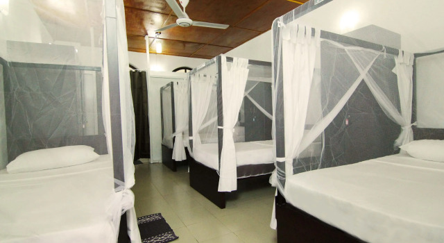Кровать в общем номере с видом на горы 2in1 Kandy Hostel