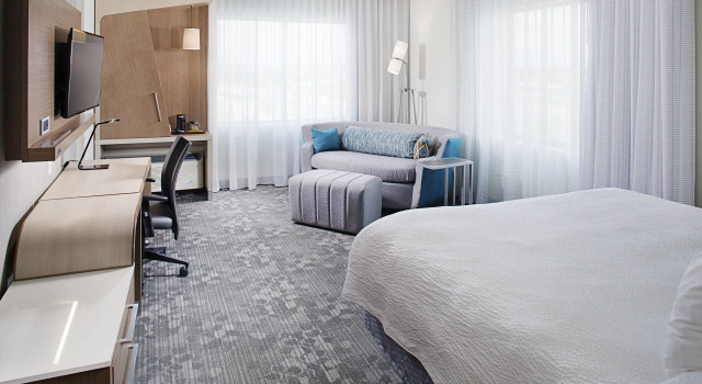 Номер Standard с видом на город Courtyard by Marriott Dallas Carrollton and Carrollton Conference Center