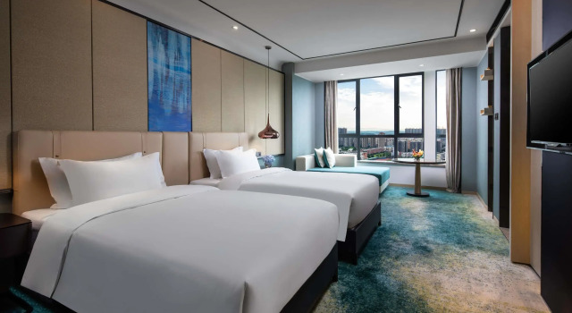 Двухместный номер Deluxe Ramada Plaza Changsha Xingsha
