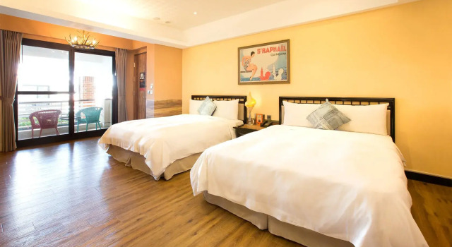 Семейный номер Standard с балконом Hotelday+ Kenting -SMOKEY JOE'S HOTEL