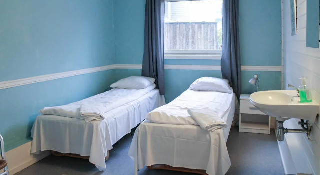 Standardní Dvoulůžkový s manželskou postelí suterén pokoj Stavanger Bed & Breakfast