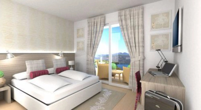 Двухместный номер Standard с видом на озеро Hotel Bocciolo