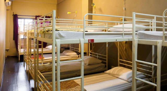 Кровать в общем номере S Inn Clarke Quay