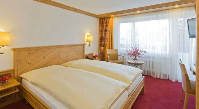 Двухместный номер Standard с балконом и с видом на горы Hotel Holiday