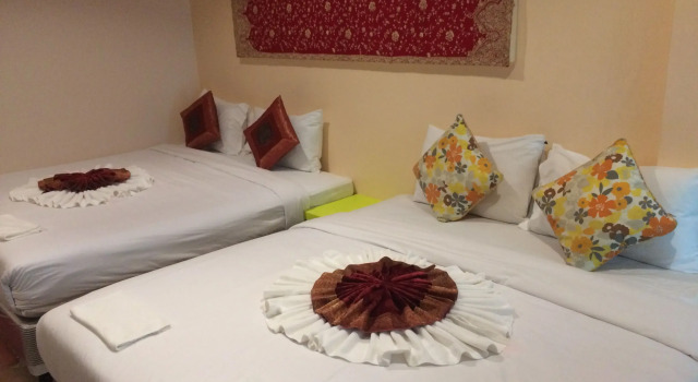Трёхместный номер Deluxe с балконом и с красивым видом из окна Goldsea Beach