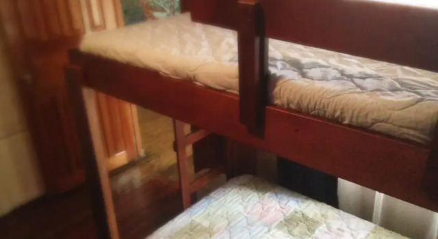 Кровать в общем номере с видом на город Mangifera Hostel