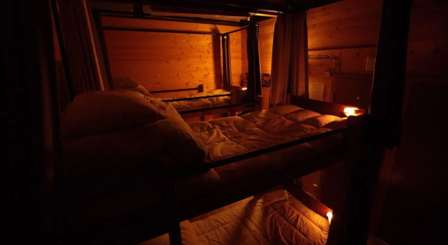 Кровать в общем номере (женский номер) Nara Ugaya Guesthouse