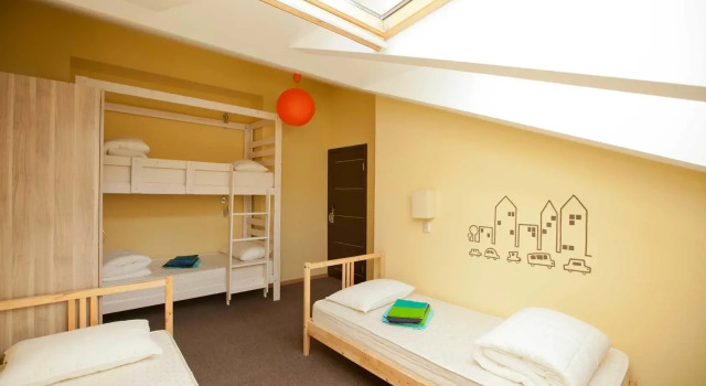 Кровать в общем номере (женский номер) Central Street Hostel 
