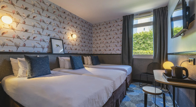 Трёхместный номер Classic Best Western Hôtel Grand Parc Marne La Vallée