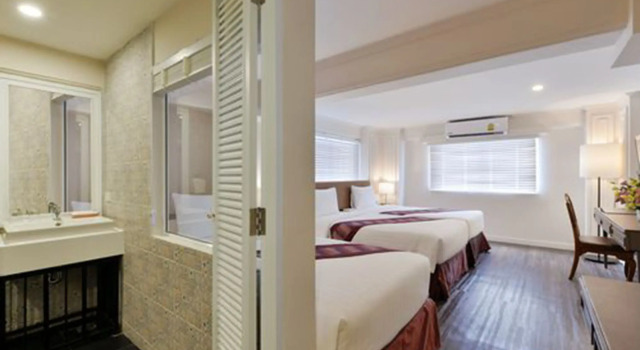 Трёхместный номер Deluxe Siam Champs Elyseesi Unique Hotel