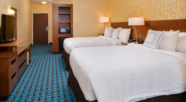 Четырёхместный номер Standard Fairfield Inn & Suites by Marriott Eugene East/Springfield