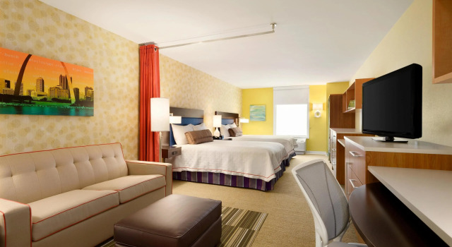 Четырёхместная студия Home2 Suites St. Louis / Forest Park