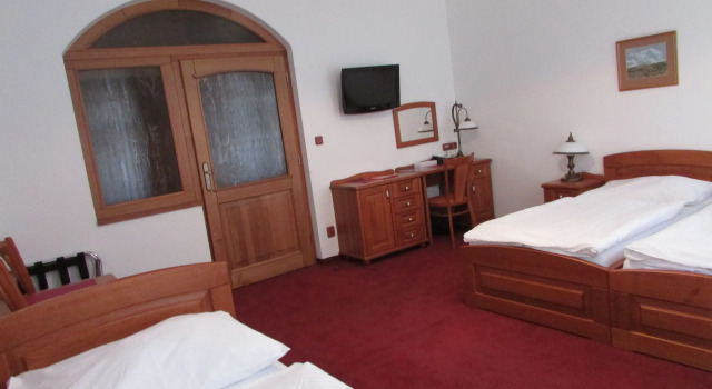 Трёхместный номер Standard Hotel Pegas Brno