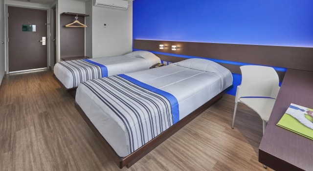 Двухместный номер гостевой City Express Junior by Marriott San Luis Potosi Zona Industrial