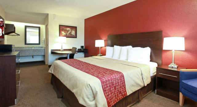 Номер Superior Red Roof Inn Michigan City