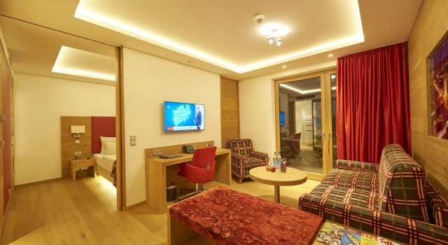 Люкс с видом на горы Asam Hotel