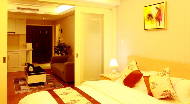 Люкс Deluxe Shanghai Shangxuan Hotel Apartment