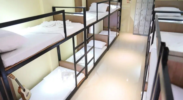Кровать в общем номере Aonang 88 Hostel