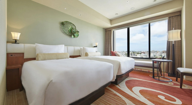 Двухместный номер Deluxe Hyatt Regency Naha, Okinawa
