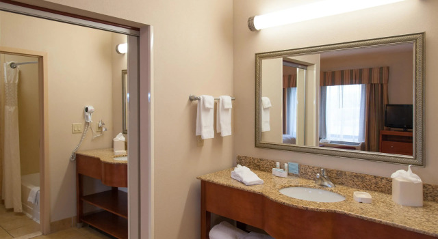 Двухместный люкс Hampton Inn Montgomery-South-Airport