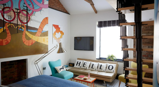 Standard Neljän hengen Perhe huone Artist Residence Boutique Guesthouse