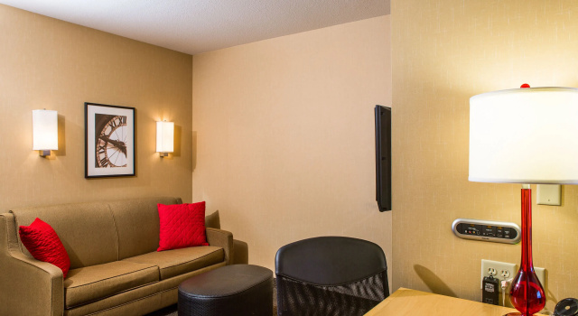 Double suite Cambria Hotel Appleton