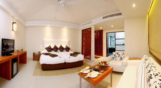 Номер Deluxe с видом на сад Отель KC Resort & Over Water Villas