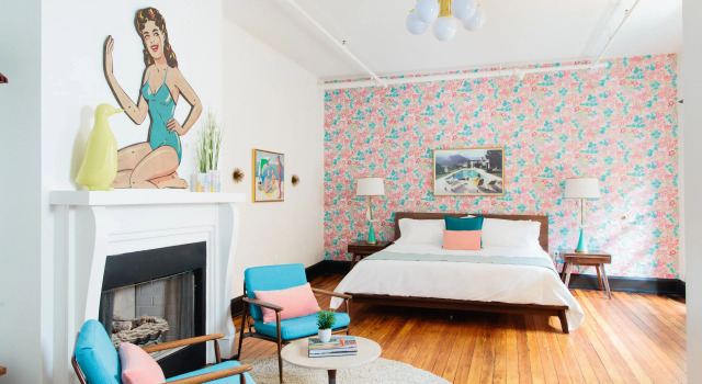 Двухместный люкс с балконом The Dwell Hotel, a Member of Design Hotels