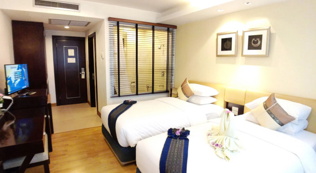 Одноместный номер Deluxe с видом на город Bangkok Centre Hotel