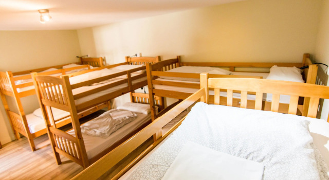 Кровать в общем номере Mad4You Hostel