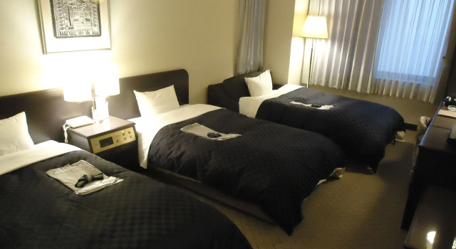 Трёхместный номер Standard Miyajima Coral Hotel