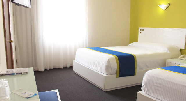 Четырёхместный номер Standard Vista Express Morelia by Arriva Hospitality Group