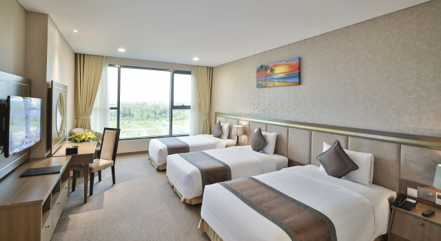 Номер Deluxe Muong Thanh Luxury Ca Mau Hotel