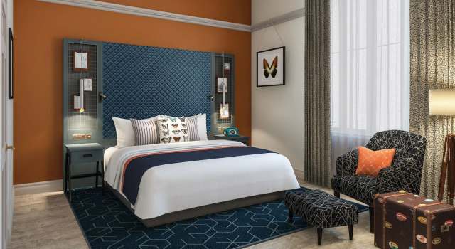 Двухместный номер Standard Hotel Indigo - Durham by IHG