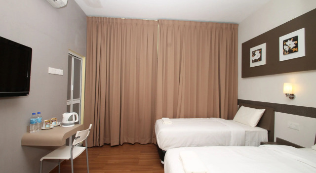 Lüks çift kişilik oda Ipoh Boutique Hotel