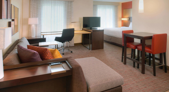 Двухместная студия Residence Inn by Marriott Chicago Bolingbrook