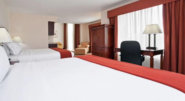 Двухместный люкс Holiday Inn Express & Suites Detroit - Farmington Hills by IHG
