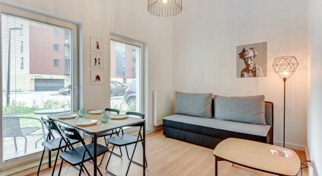 Апартаменты Standard c 1 комнатой Apartinfo Chmielna Park Apartments