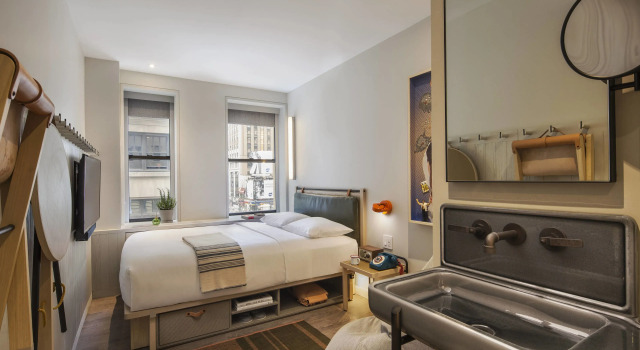 Двухместный номер Guest Moxy NYC Times Square
