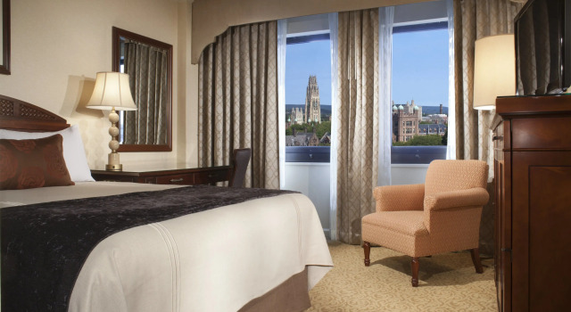 Четырёхместный номер Deluxe Omni New Haven Hotel at Yale