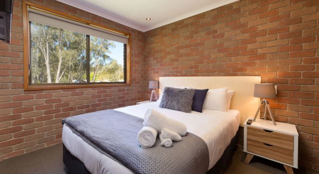 Семейные апартаменты с 2 комнатами Corowa Bindaree Holiday Park