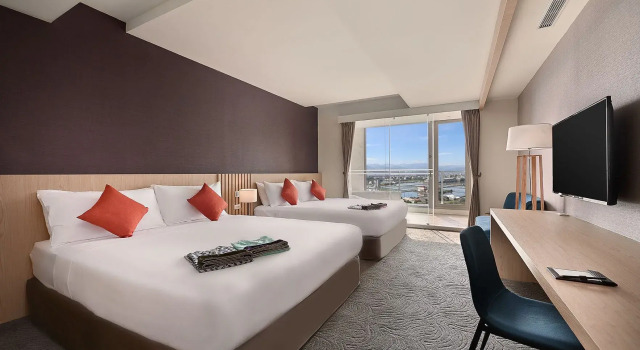 1 hálószoba standard négyágyas családi szoba erkéllyel Dancewoods Hotels & Resorts