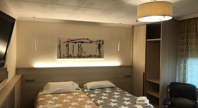 Четырёхместный семейный номер Standard Hostal Fonda Galicia