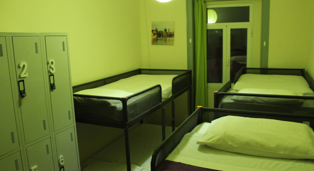 Кровать в общем номере Sweet Dreams Hostel