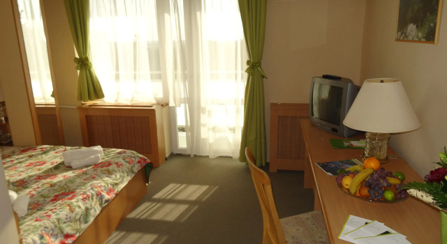 Одноместный номер Standard с балконом Hotel Fit Hévíz