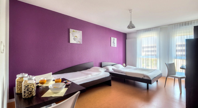 Двухместная студия Comfort Aparthotel Besancon Hauts du Chazal
