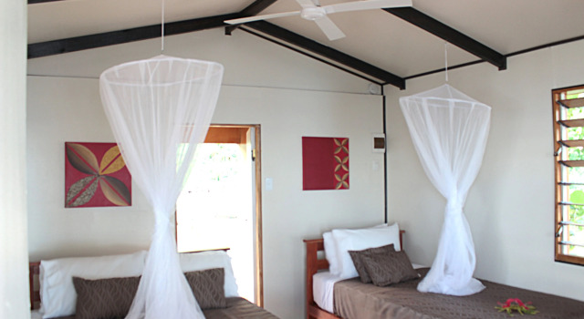 Двухместное бунгало рядом с пляжем Maqai Beach Eco Resort