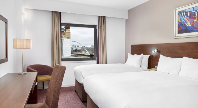 Двухместный номер Standard с видом на реку Leonardo Hotel Newcastle Quayside