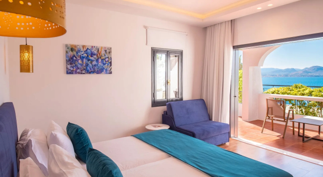 Двухместный полулюкс Panorama с видом на море Wyndham Loutraki Poseidon Resort